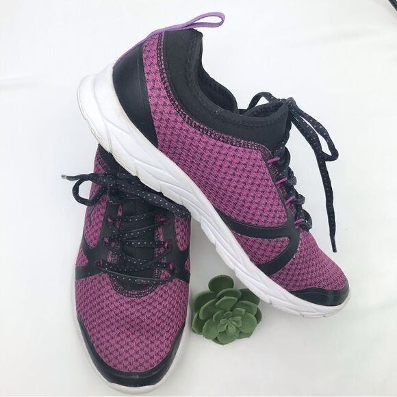 Vionic Purple BrIsk ALMA Support Comfort Sneakers - Picture 3 of 13